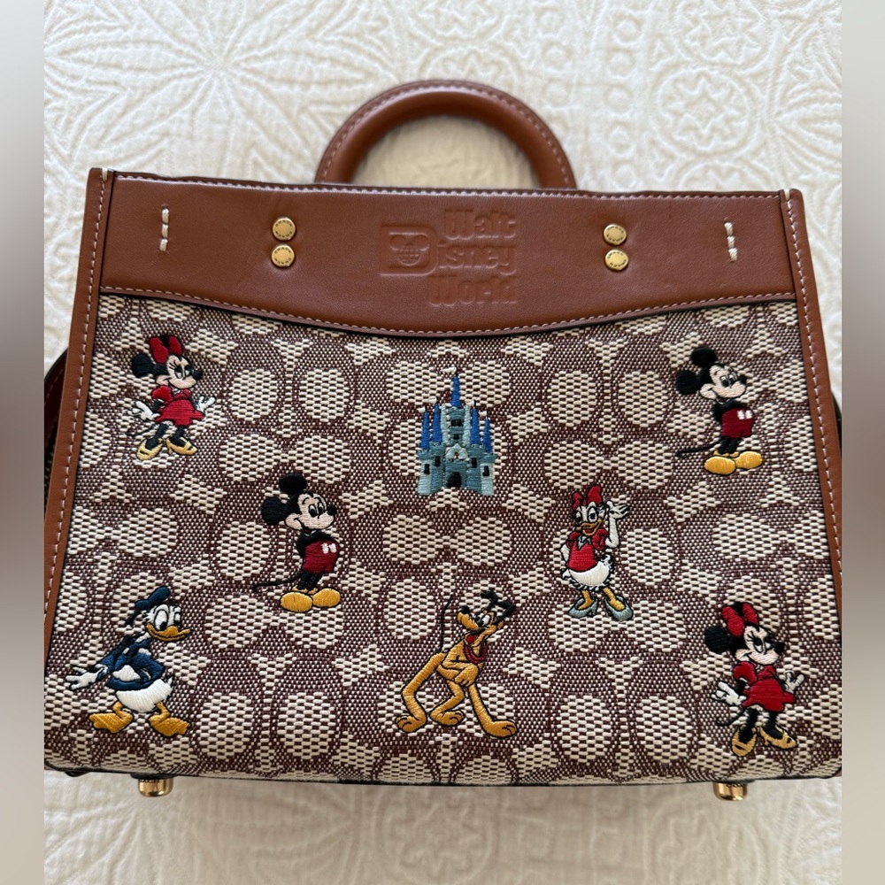 Coach Disney Rogue 25 in signature Textile